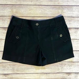 Ann Taylor Loft, Black Shorts (short!), Size 8